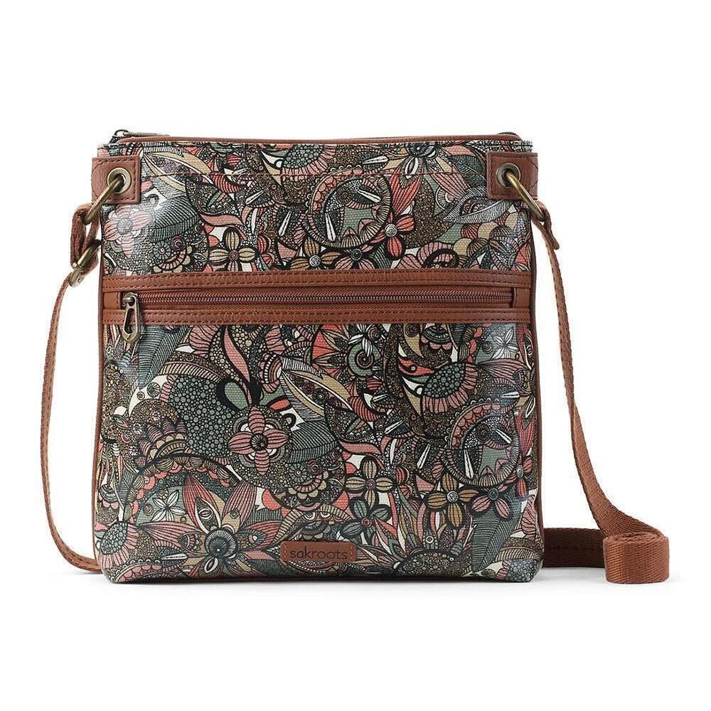 6923 Flat Crossbody, Sienna Spirit Desert